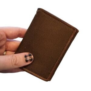 ID Identity Stronghold RFID Men's Brown Bifold Wallet